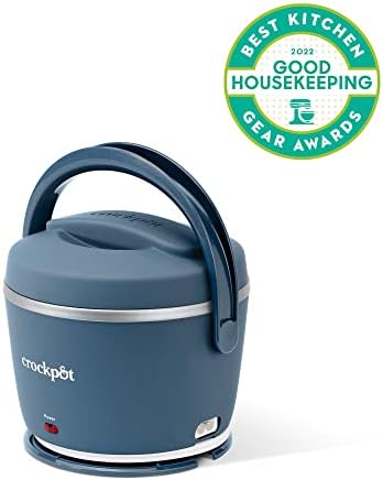 Electric Lunch Box Food Warmer 20oz – Faded Blue - Curated Catalog L8