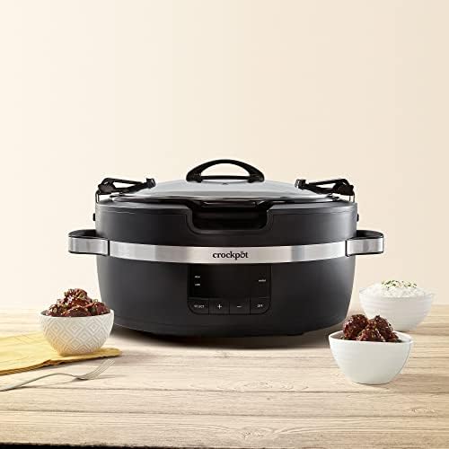 Thermoshield 6 Quart Slow Cooker with Carry Handles - Curated Catalog E2
