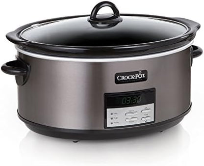 8 Quart Programmable Slow Cooker with Auto Warm - Curated Catalog C7