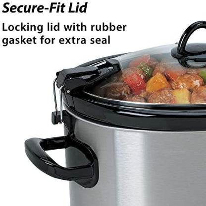 Cook & Carry 6 Quart Portable Slow Cooker - Curated Catalog U9