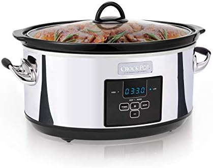 7 Quart Programmable Slow Cooker – Polished Platinum - Curated Catalog K1