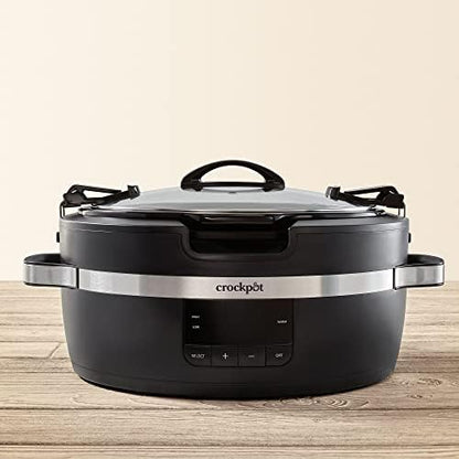 Thermoshield 6 Quart Slow Cooker with Carry Handles - Curated Catalog E2
