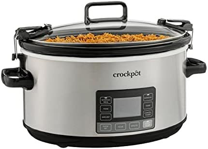 7 Quart Portable Programmable Slow Cooker with Timer - Curated Catalog E2