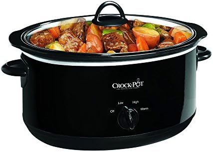 8 Quart Manual Slow Cooker – Black - Curated Catalog Z6