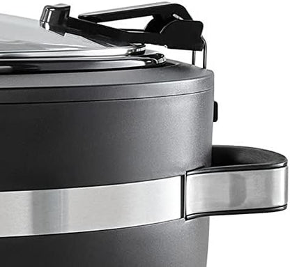 Thermoshield 6 Quart Slow Cooker with Carry Handles - Curated Catalog E2