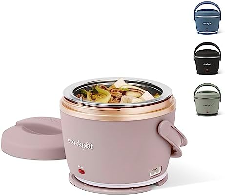 Electric Lunch Box Food Warmer 20oz – Blush Pink - Curated Catalog H4