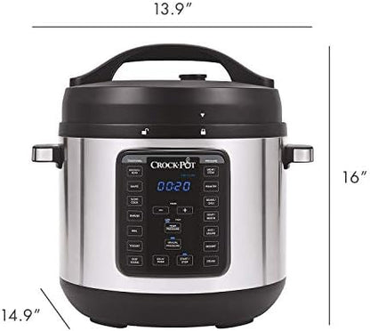 8 Quart Express Crock Multi-Use Pressure Cooker - Curated Catalog F6