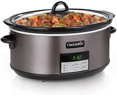 8 Quart Programmable Slow Cooker with Auto Warm - Curated Catalog C7