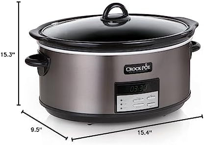 8 Quart Programmable Slow Cooker with Auto Warm - Curated Catalog C7