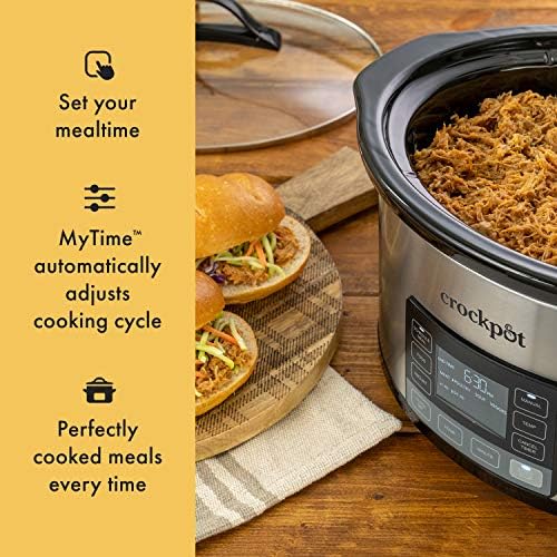 MyTime 6 Quart Programmable Slow Cooker - Curated Catalog J0