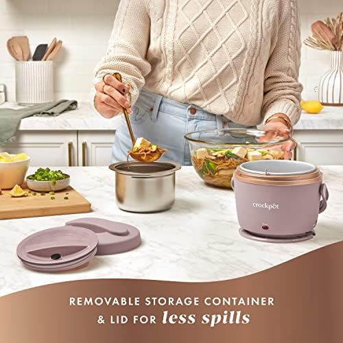 Electric Lunch Box Food Warmer 20oz – Blush Pink - Curated Catalog H4