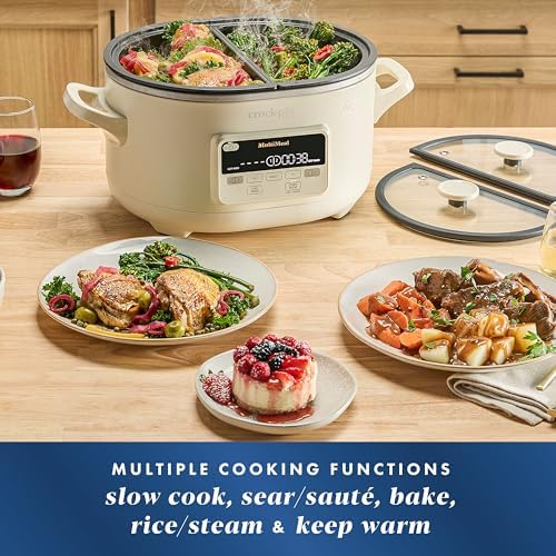 MultiMeal Multicooker with Programmable Slow Cooker - Curated Catalog C2