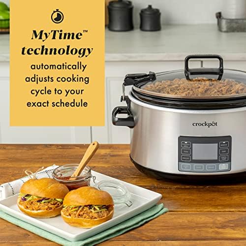 7 Quart Portable Programmable Slow Cooker with Timer - Curated Catalog E2