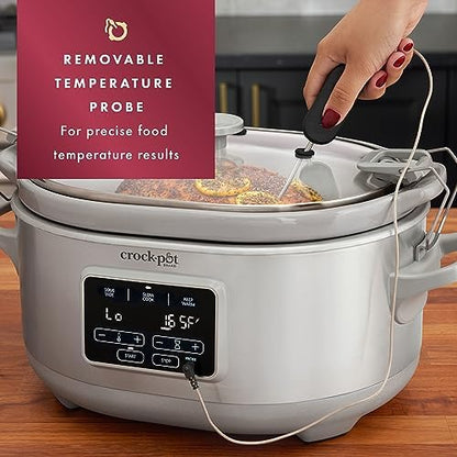 7 Quart Programmable Cook & Carry Slow Cooker - Curated Catalog H3