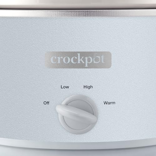 4.5 Quart Manual Slow Cooker – Macaroon Blue - Curated Catalog T4