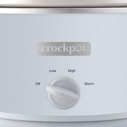 4.5 Quart Manual Slow Cooker – Macaroon Blue - Curated Catalog T4