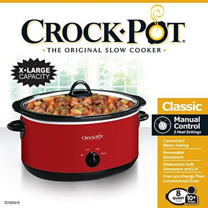 Express Crock 8 Quart Programmable Slow Cooker - Curated Catalog S3