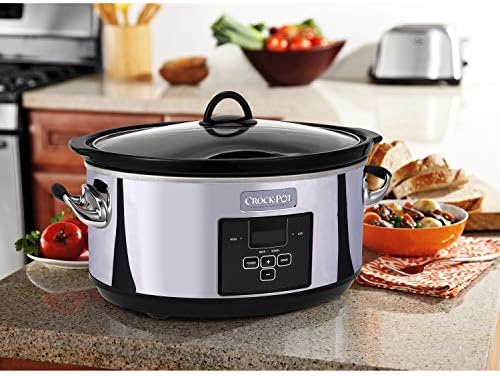 7 Quart Programmable Slow Cooker – Polished Platinum - Curated Catalog K1
