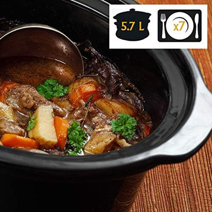 Cook & Carry 6 Quart Portable Slow Cooker - Curated Catalog U9