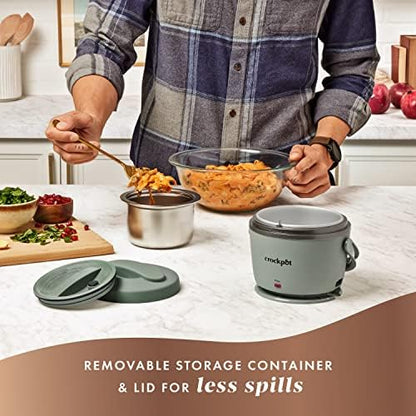 Portable Electric Lunch Box Food Warmer – Green - Curated Catalog B0