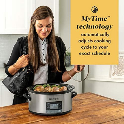 MyTime 6 Quart Programmable Slow Cooker - Curated Catalog J0