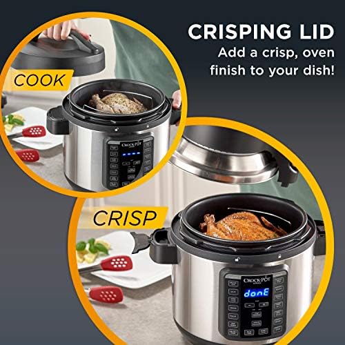 Express Crisp 8 Quart 10-in-1 Pressure Cooker - Curated Catalog H6