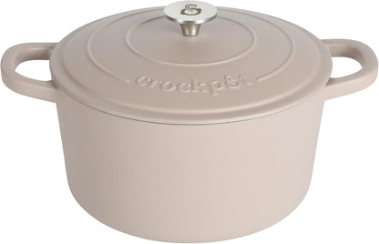 3 Quart Enameled Cast Iron Dutch Oven – Aqua - Curated Catalog D3