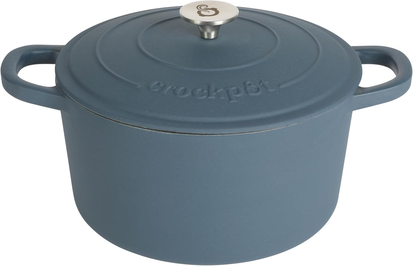 3 Quart Enameled Cast Iron Dutch Oven – Aqua - Curated Catalog D3