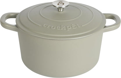 3 Quart Enameled Cast Iron Dutch Oven – Aqua - Curated Catalog N2