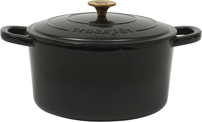 3 Quart Enameled Cast Iron Dutch Oven – Aqua - Curated Catalog D3