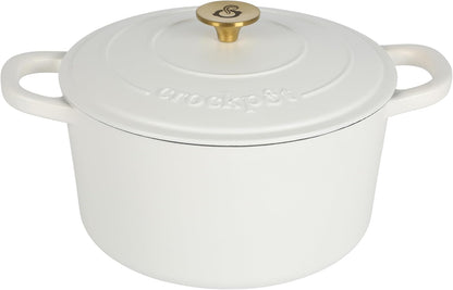 3 Quart Enameled Cast Iron Dutch Oven – Aqua - Curated Catalog D3