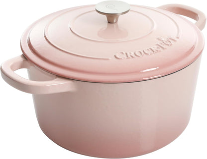 3 Quart Enameled Cast Iron Dutch Oven – Aqua - Curated Catalog D3