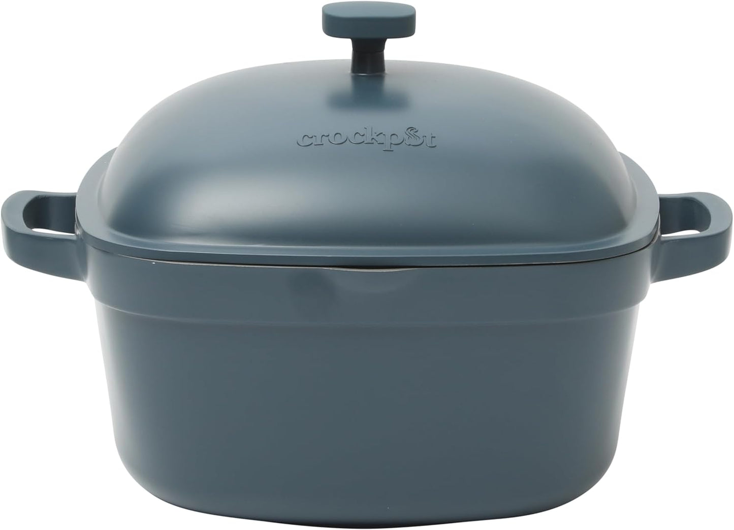 3 Quart Enameled Cast Iron Dutch Oven – Aqua - Curated Catalog N2