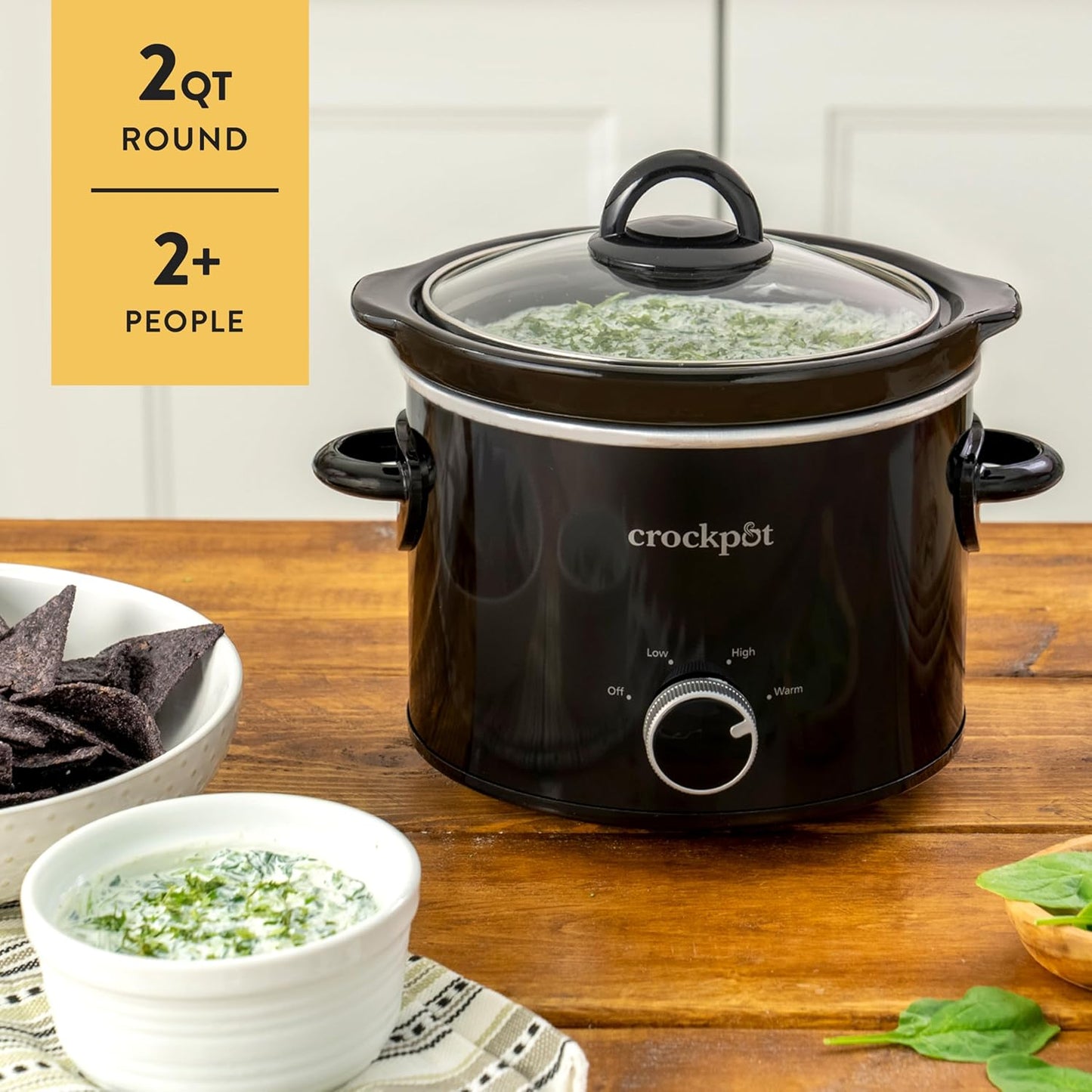 2 Quart Mini Slow Cooker – Classic Compact Cooker - Curated Catalog T9