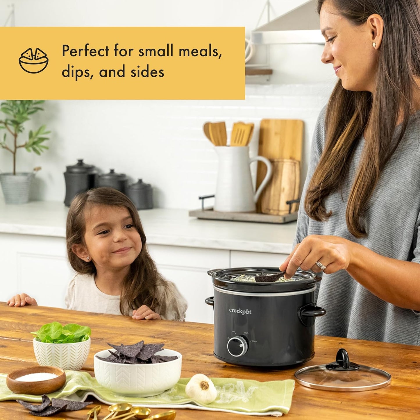 2 Quart Mini Slow Cooker – Classic Compact Cooker - Curated Catalog T9