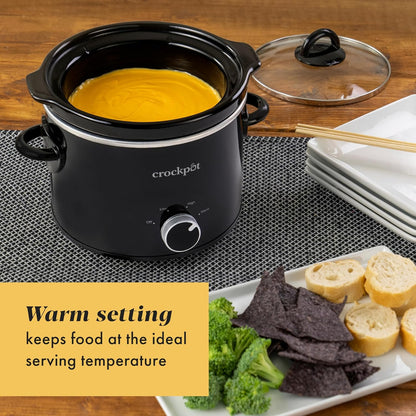 2 Quart Mini Slow Cooker – Classic Compact Cooker - Curated Catalog E1